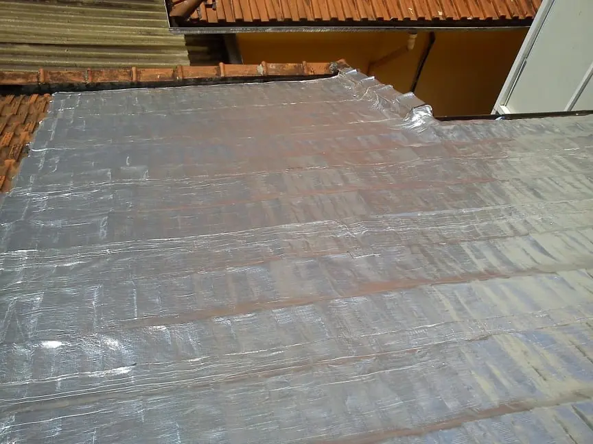 Manta Asfáltica Aluminizada